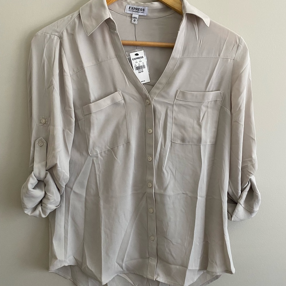 Express Portofino shirt XS NWT